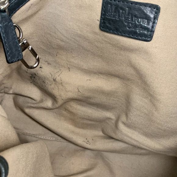 Maria Sharapova for Cole Haan Black Leather Purse - Picture 10 of 11